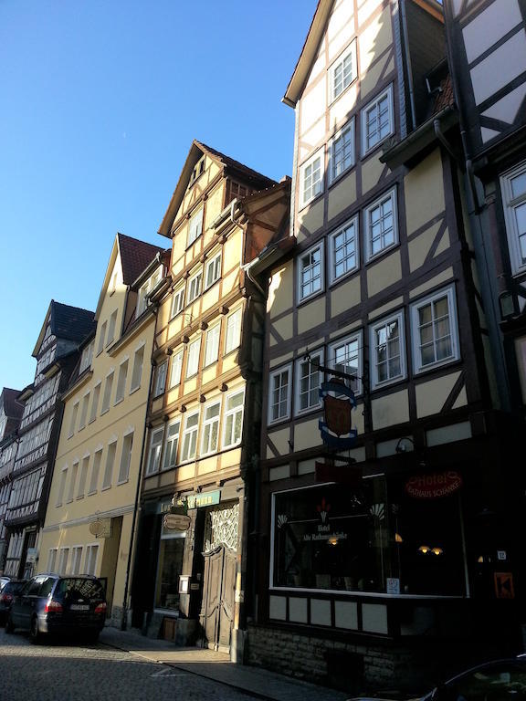 Alte Rathausschaenke - Hotel Garni Hannoversch Münden Esterno foto